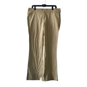 NWT Dickies Slim Fit Khaki Work Pants Womens 14R Workwear Bootcut Classic